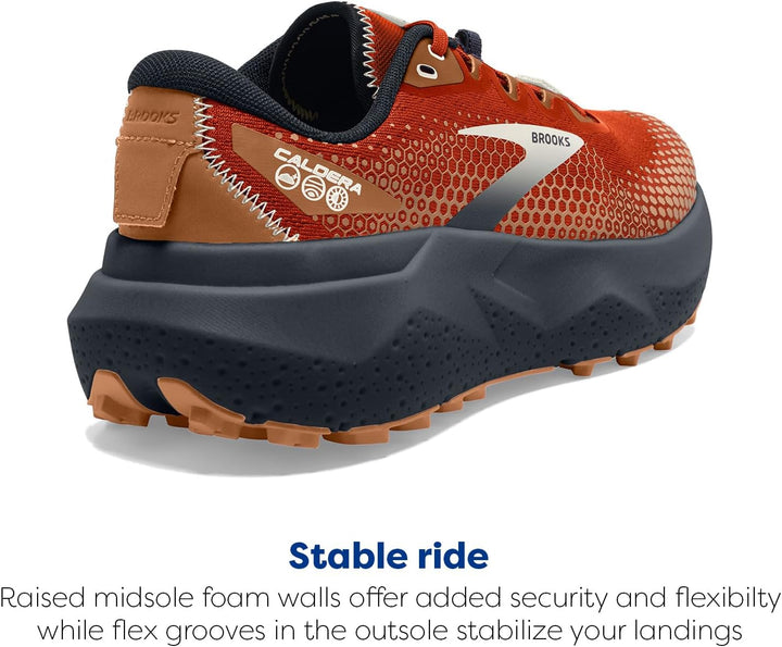 Brooks Damen Caldera 6 Sneaker 41 EU Rooibos Keks Pecoat, 41 EU Rooibos Keks Pecoat