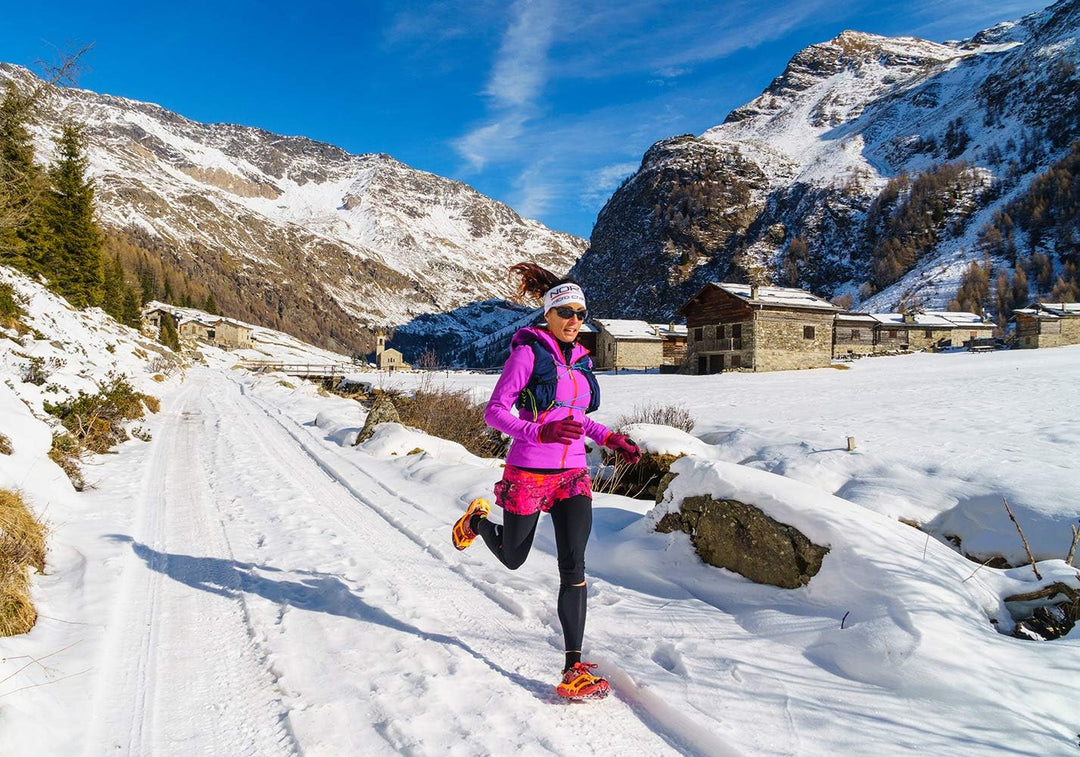 Nortec Steigeisen Trail 2.1 Made in Italy für winterliche Trail-Rennen Winterrennen auf EIS und Schn