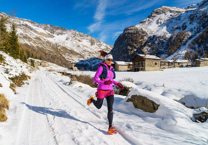 Nortec Steigeisen Trail 2.1 Made in Italy für winterliche Trail-Rennen Winterrennen auf EIS und Schn