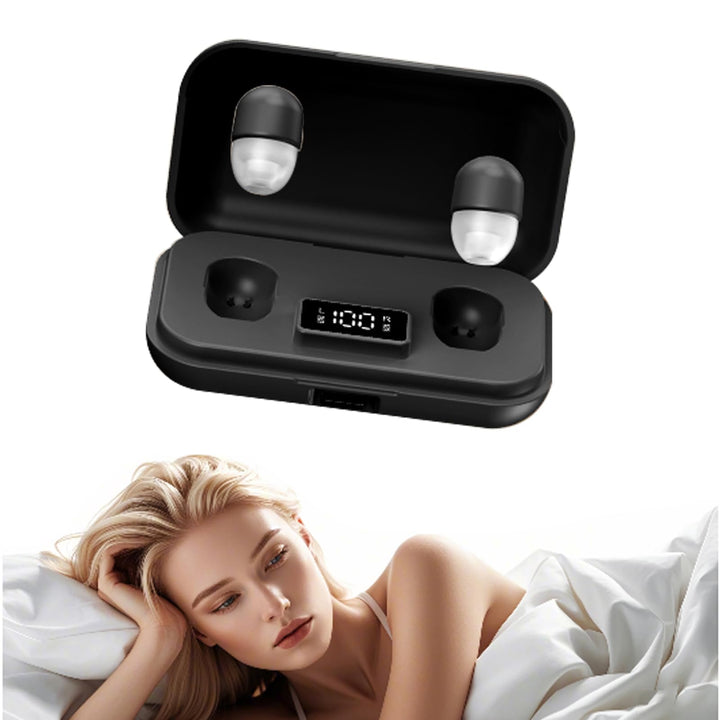 Xmenha Mini in Ear Schlaf Kopfhörer Bluetooth Klein Kabellos Unsichtbare Kopfhörer zum Schlafen für