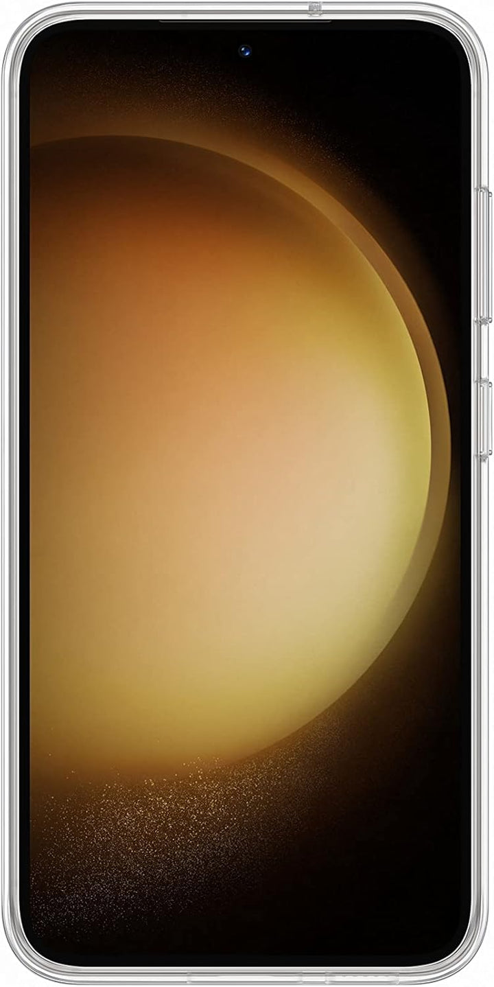 Samsung Frame Smartphone Case EF-MS911 für Galaxy S23, Handy-Hülle, Durchsichtig, Kratzfest, Rahmen,