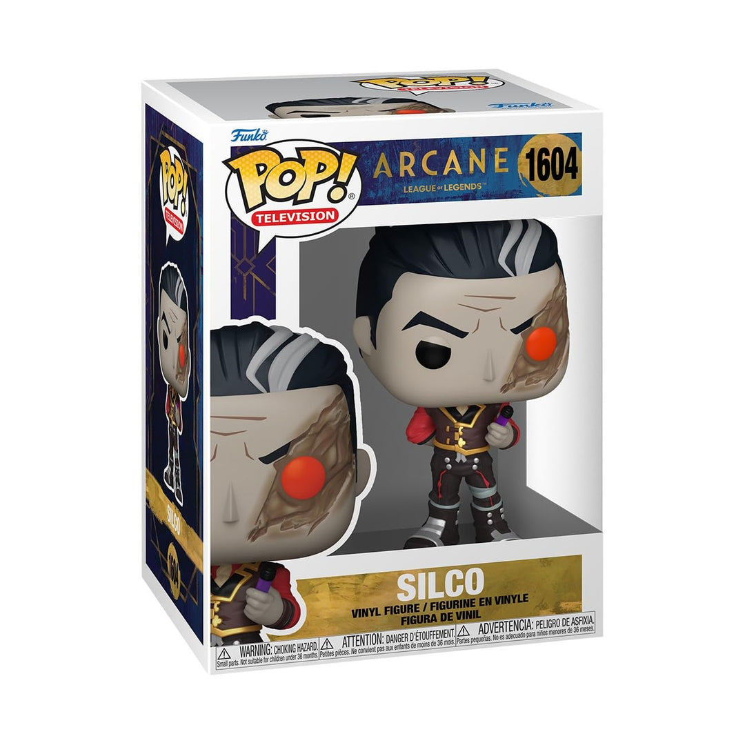 Funko Pop! TV: Arcane LOL - Silco - Arcane: League of Legends - Vinyl-Sammelfigur - Geschenkidee - O