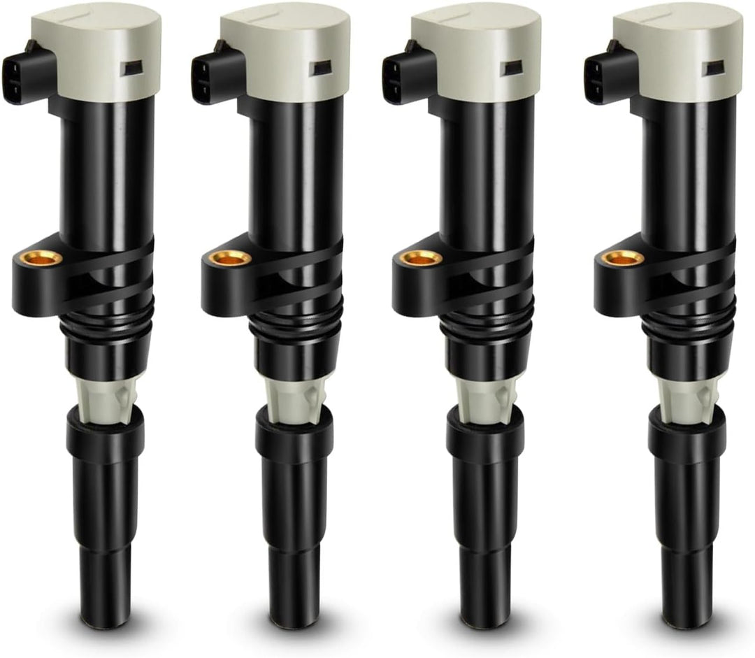 Frankberg 4x Zündspule Zündmodul Kompatibel mit Clio II Clio III Duster Logan Sandero Kubistar Prima