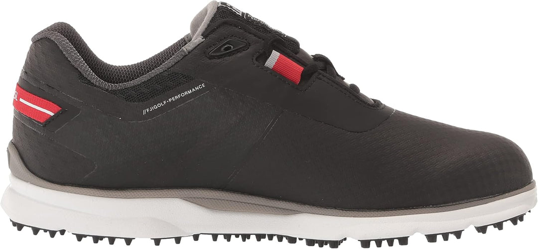 FootJoy Herren Pro|sl Sport Golfschuh 39.5 EU Schwarz Red, 39.5 EU Schwarz Red