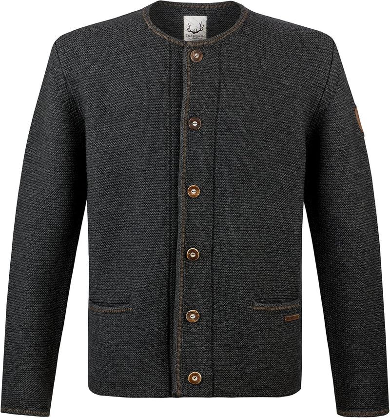 Stockerpoint Herren Jacke Amaro Strickjacke, anthrazit, 54