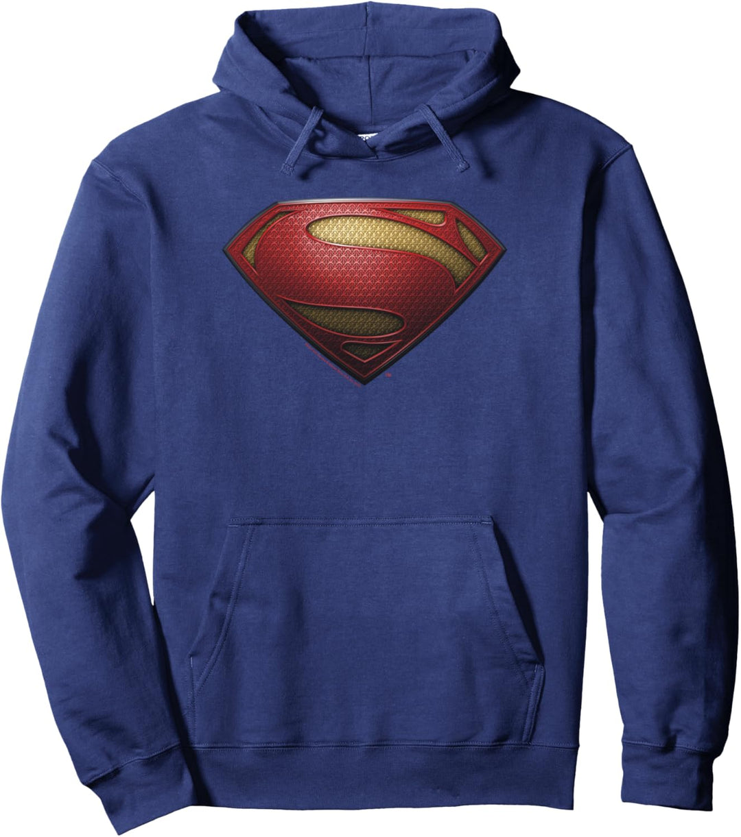 Man of Steel Shield Pullover Hoodie