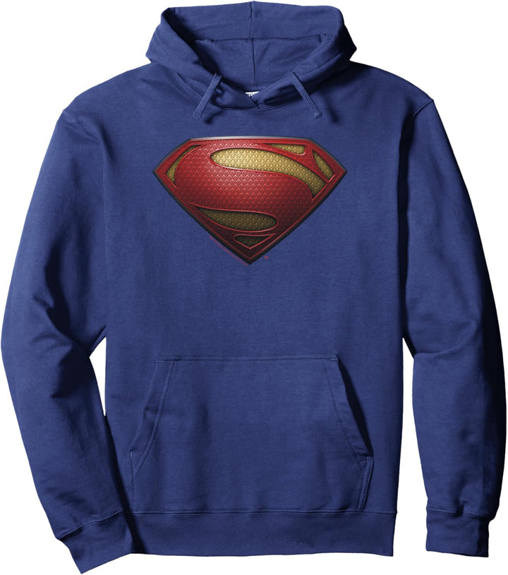 Man of Steel Shield Pullover Hoodie