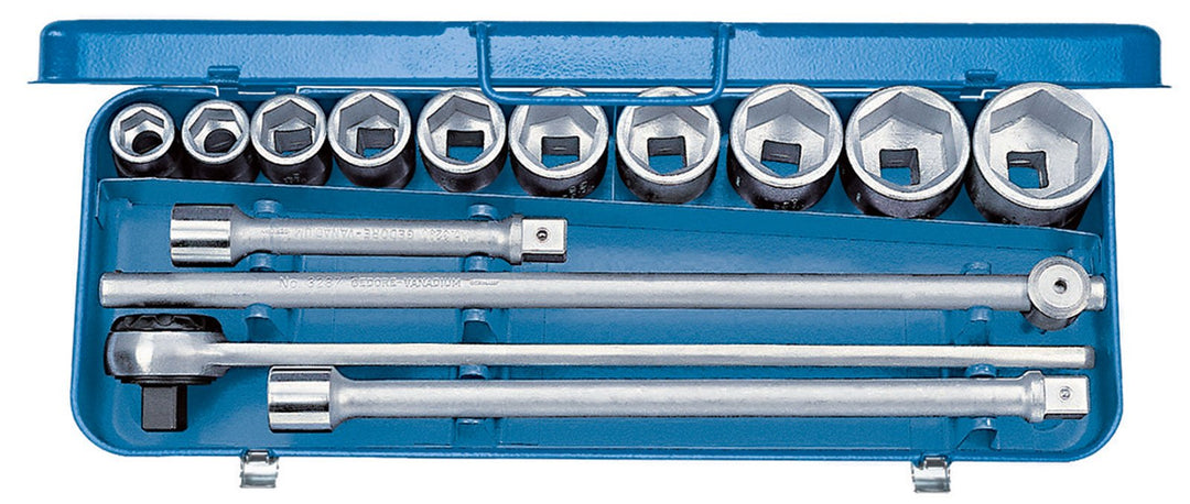Steckschlüsselsatz 32 EMU-2 14-tlg.3/4 Zoll SW 22-50mm Z.50 6KT GEDORE