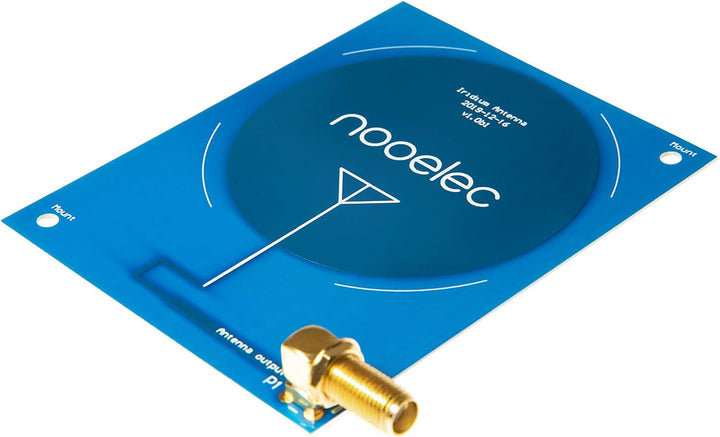 Nooelec Iridium Patch Antenne - High Gain (3dBi) 1620MHz PCB Antenne mit SMA Anschluss für Iridium u