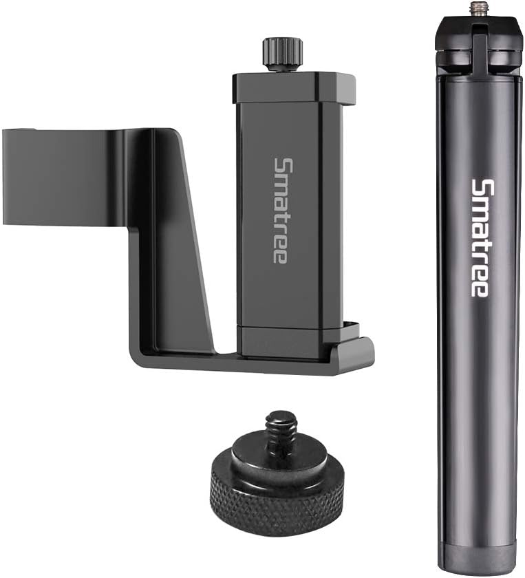 Smatree Telefonhalterung mit Stativ, kompatibel mit DJI OSMO Pocket 2/Pocket1 und iPhone 14/13/12/11