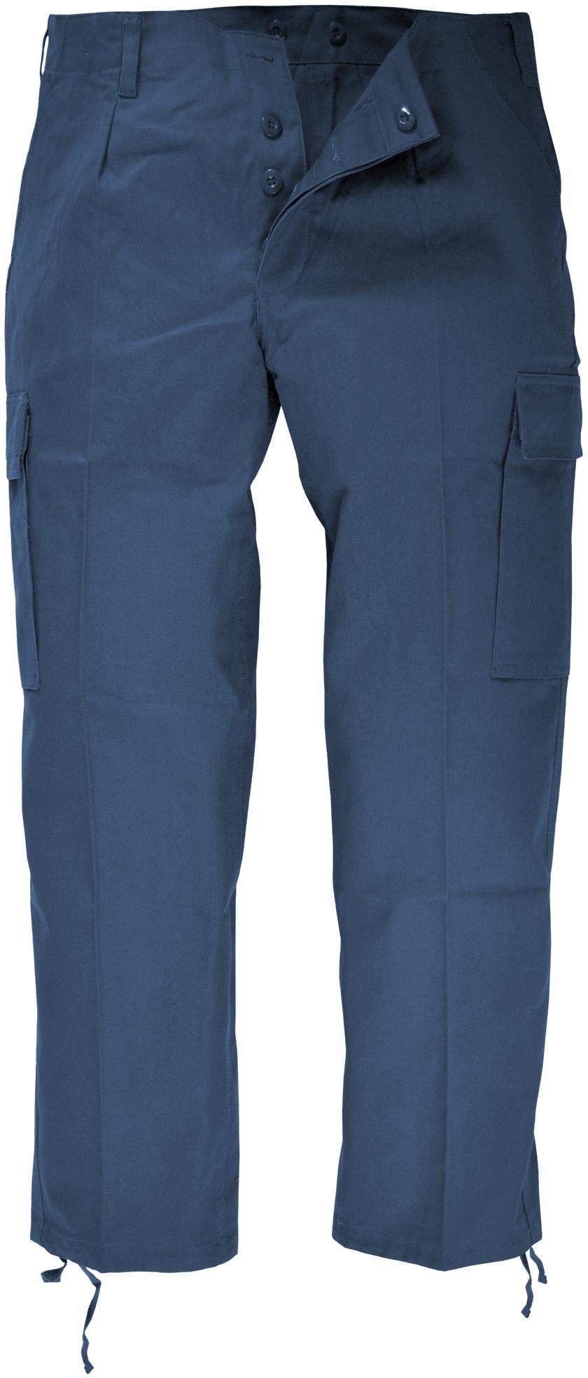 normani Robuste Moleskin Feldhose schwarz, original nach TL Bundeswehr Navy S/48/BW 7, Navy S/48/BW