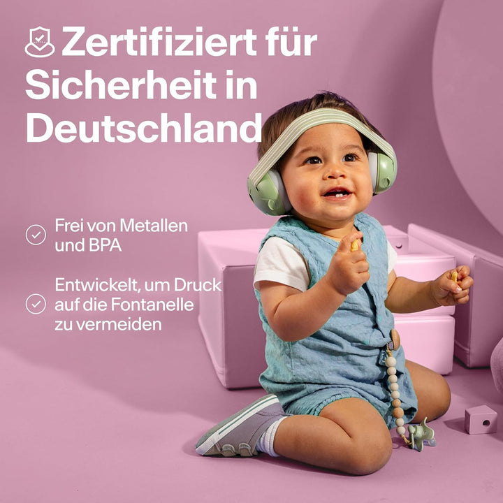 Alpine Muffy Baby Kapselgehörschützer - Gehörschutz für Babys und Kleinkinder von 12 bis 36 Monate -