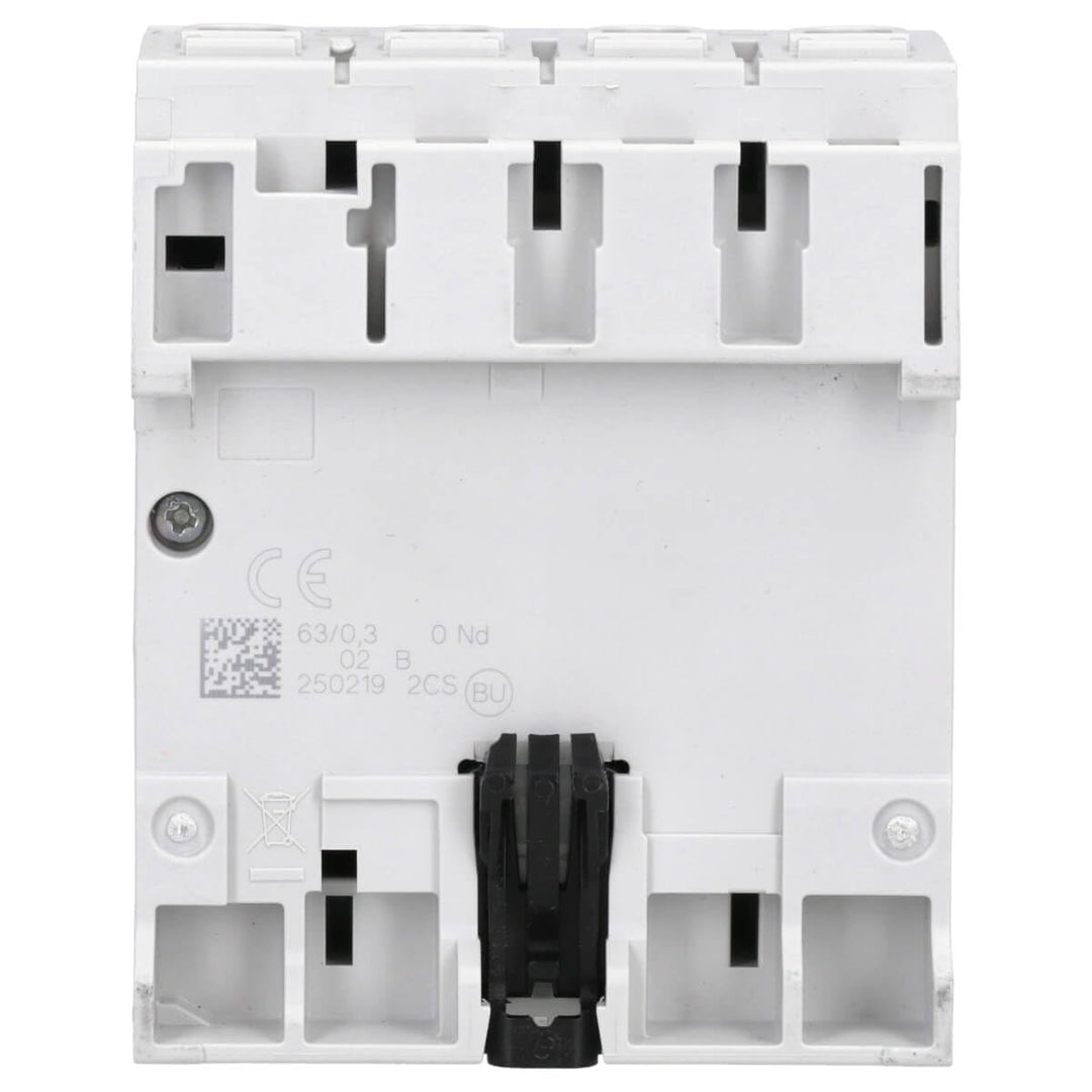 ABB F200 RCCB, 4-polig, 63A, 300mA Typ A 230V ac Single, Single