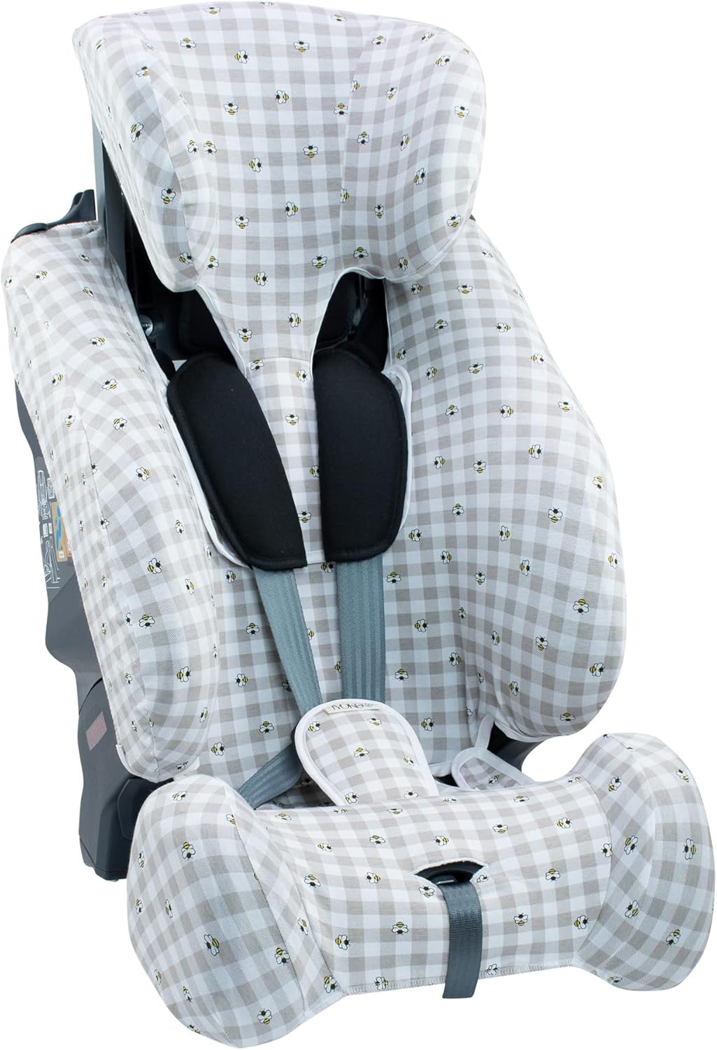 JYOKO Kids Bezug kompatibel mit Klippan Triofix, Century (Picnic Vichy, KLIPPAN Century)