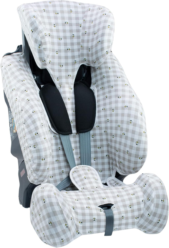 JYOKO Kids Bezug kompatibel mit Klippan Triofix, Century (Picnic Vichy, KLIPPAN Century)