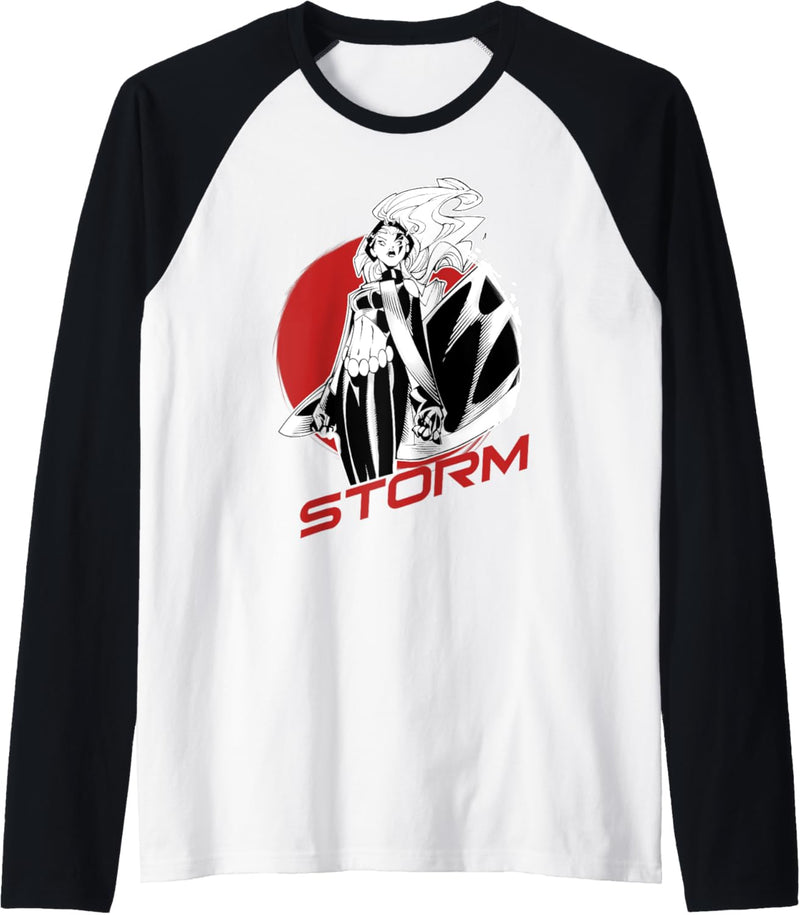 Marvel X-Men Storm Red Raglan