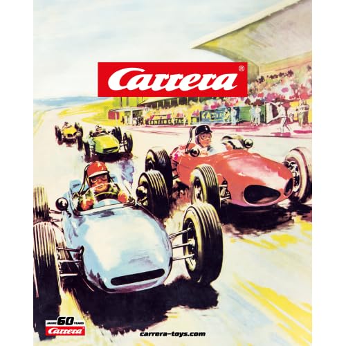 Carrera 21136 Blechtafel 1 "60 Jahre Carrera" 30 x 50 cm