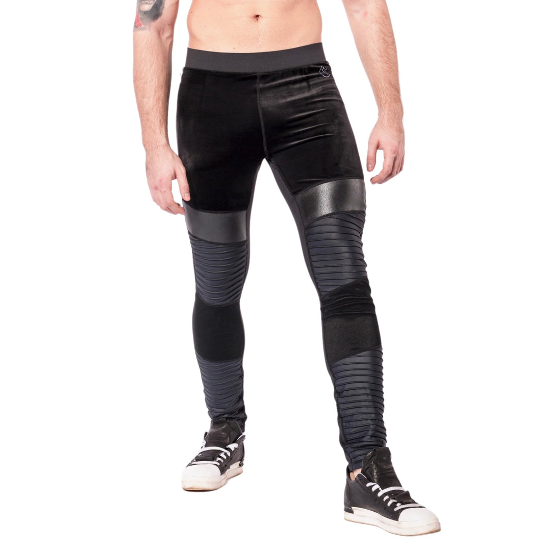 Kapow Meggings für Herren 'Supreme Range': Deluxe Kompressionsleggings mit Taschen für Streetstyle,