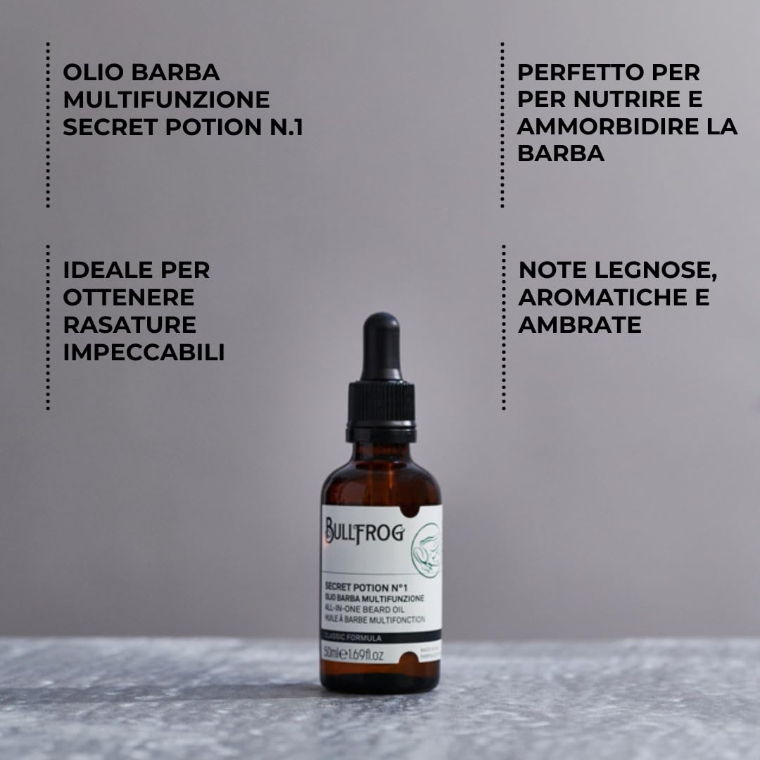 BULLFROG All-in-One Beard Oil 50ml*
