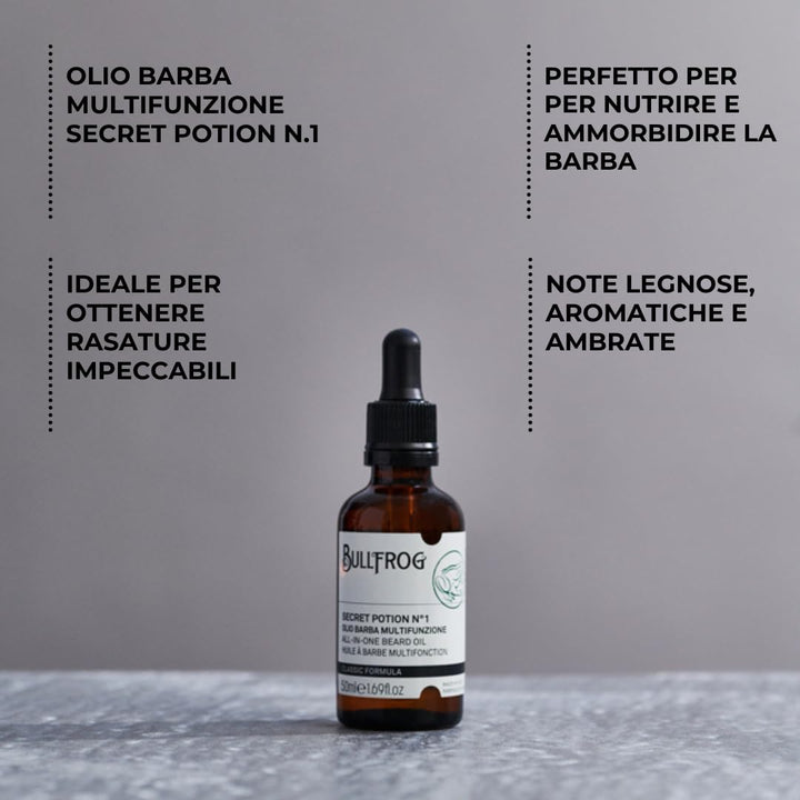 BULLFROG All-in-One Beard Oil 50ml*
