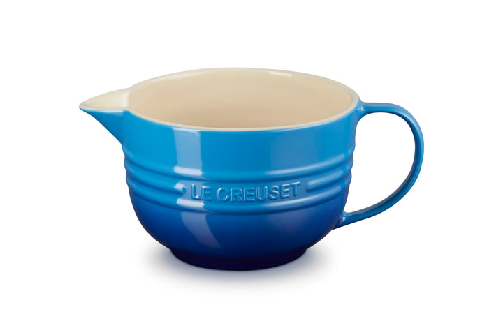 Le Creuset Steingut-Mischkanne, 2 Liter, Azure Blue, 70106202200002, Azure