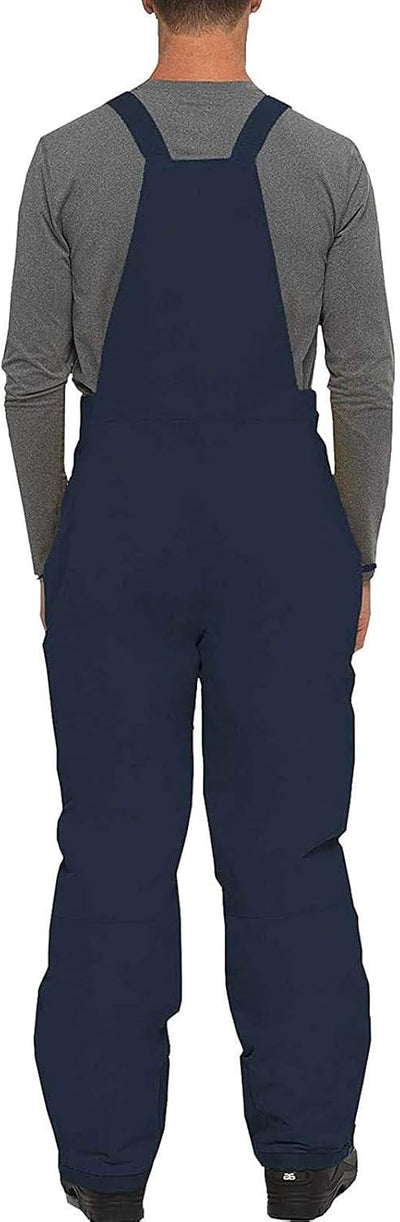 Schneehose Herren Mit Gummizug, Skihose Herren Mit Latz, Snowboardhose Wasserdicht Thermohose Warm S