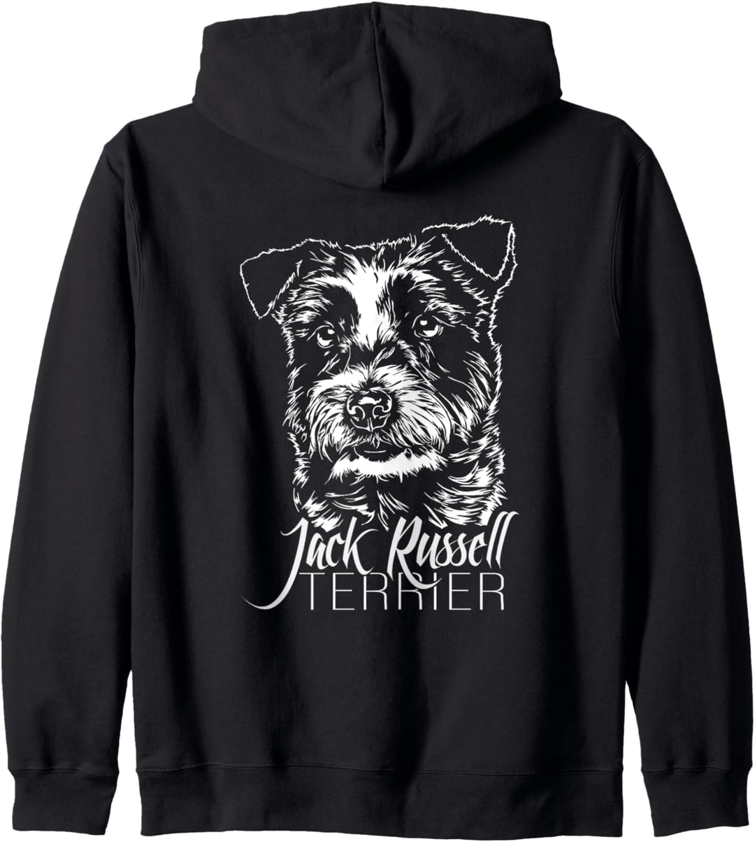 Jack Russell Terrier Hund Hunde Hundeportrait Hunde Kapuzenjacke