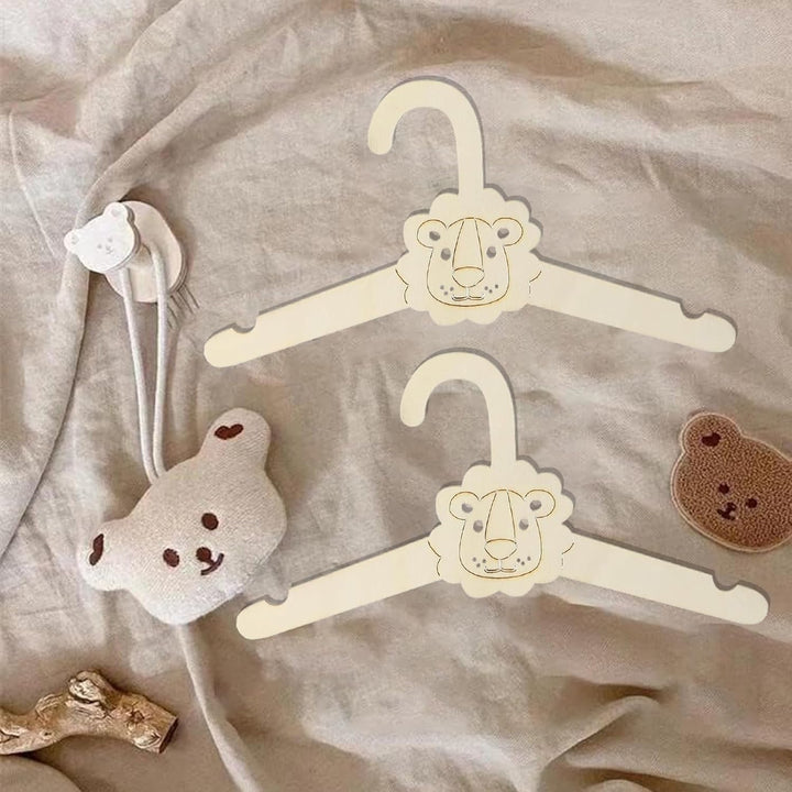 20 Stück Kinderkleiderbügel, Baby Kleiderbügel, Baby Kleiderbügel aus Holz, DIY Kinder Kleiderbügel