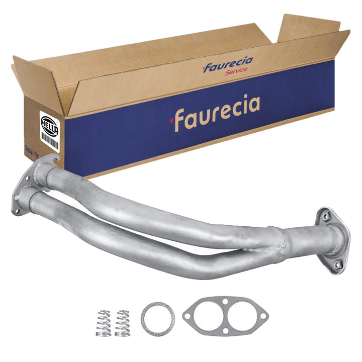 HELLA 8LA 366 005-561 Abgasrohr - Easy2Fit Kit - vorne - einteilig - Set mit Anbauteilen