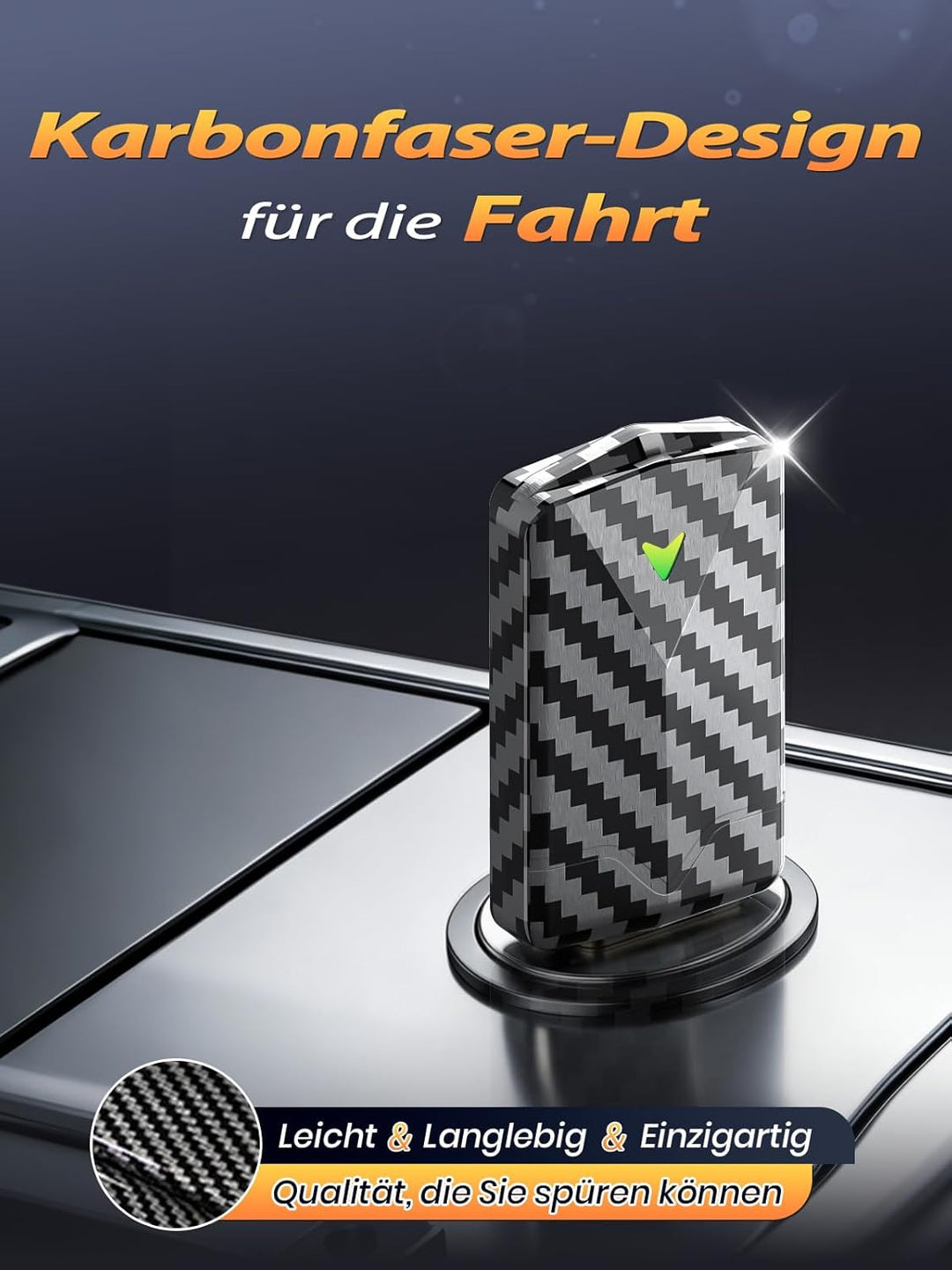 Mini CarPlay Wireless Adapter für Apple CarPlay, Android Auto Adapter für Auto GPS Navigation, Karbo