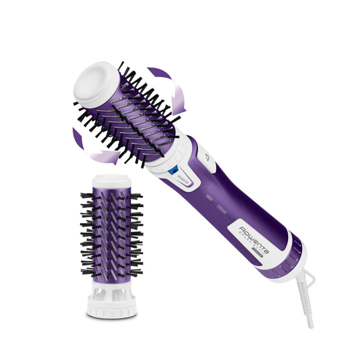 Rowenta CF9530 Rotierende Warmluftbürste Brush Activ Volume & Shine | Keramikbeschichtung | 3 Geschw