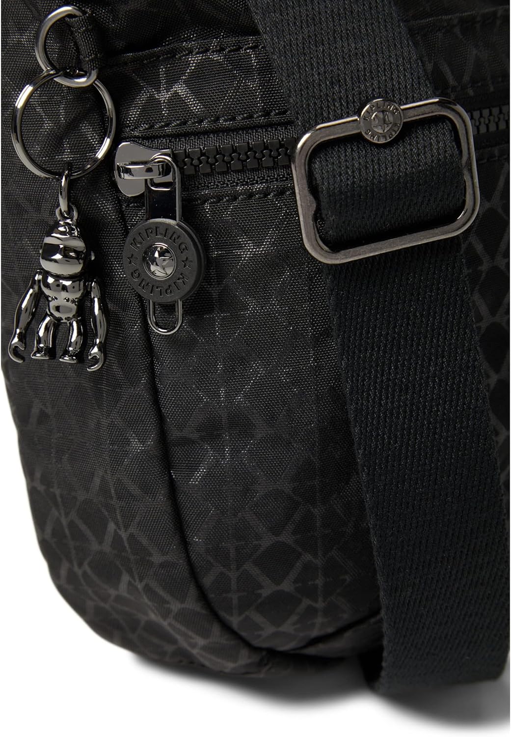 Kipling Damen Izellah Crossbody Super Leicht Alltag Geldbörse Nylon Schultertasche 13''L x 9''H x 4.