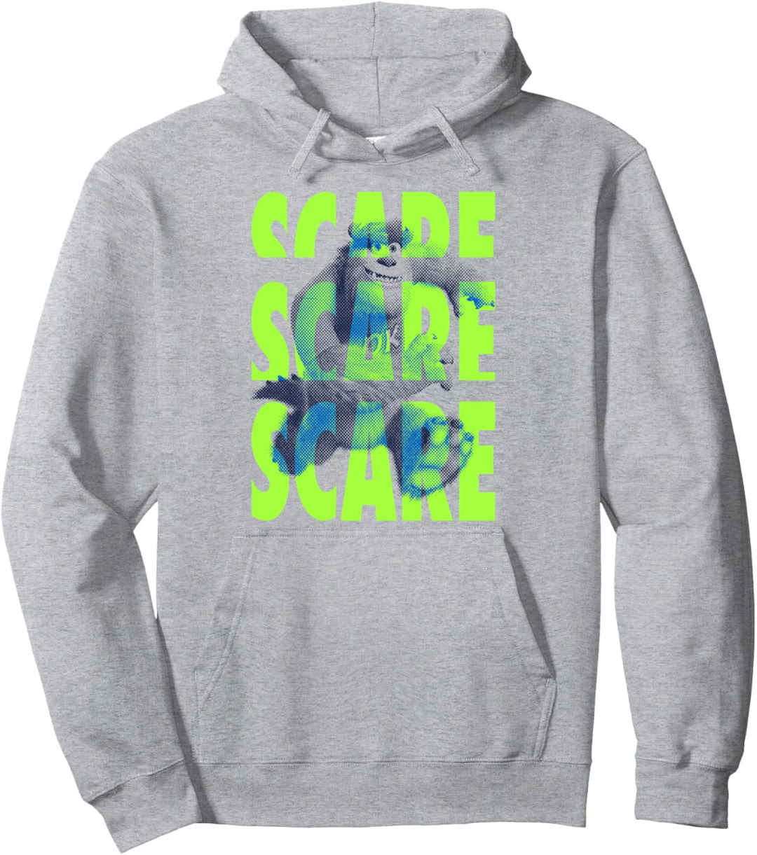 Disney Pixar Monsters University Sully Scare Text Pullover Hoodie