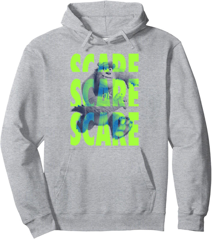 Disney Pixar Monsters University Sully Scare Text Pullover Hoodie