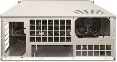 Inter-Tech Gehäuse Mini ITX 4W40 Mining-Rack 179x482x705mm Schwarz