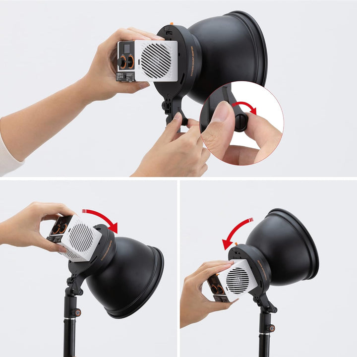 ZHIYUN Adapter A für G60 Videoleuchte von Bowens Mount auf ZY Mount