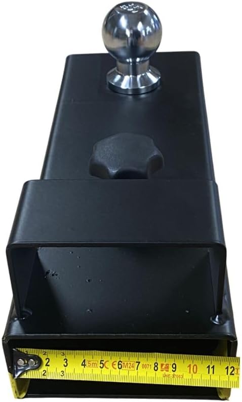 SRM Design Rangierhilfe für Gabelstapler und Frontlader Stapler Schwarz Anhänger Kugelkopf Anhängerk