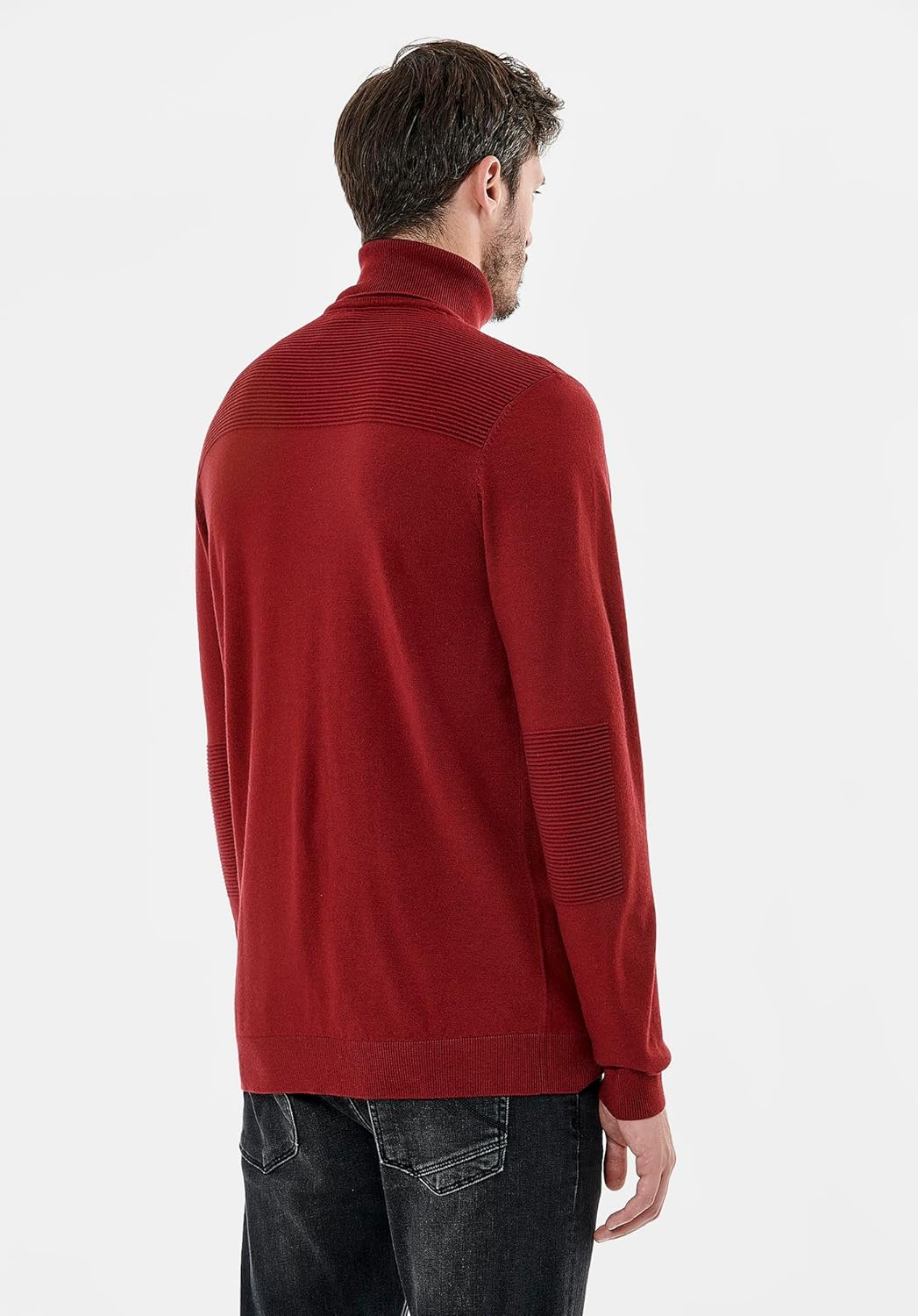 Kaporal Herren Arian Pullover, Weinrot, Small