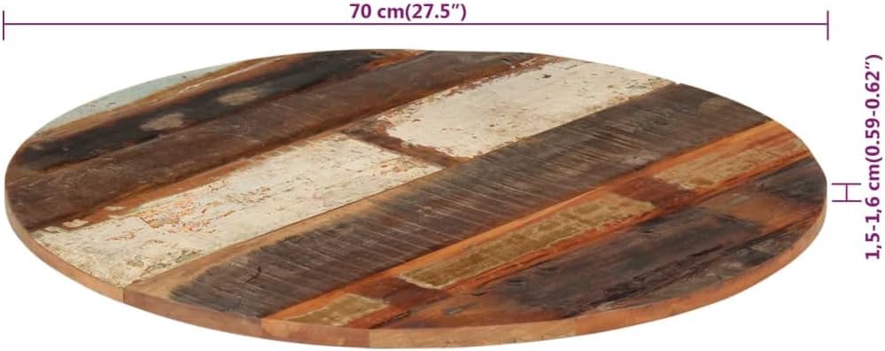 vidaXL Tischplatte Massivholzplatte Holzplatte Ersatztischplatte Holz Platte für Couchtisch Beistell