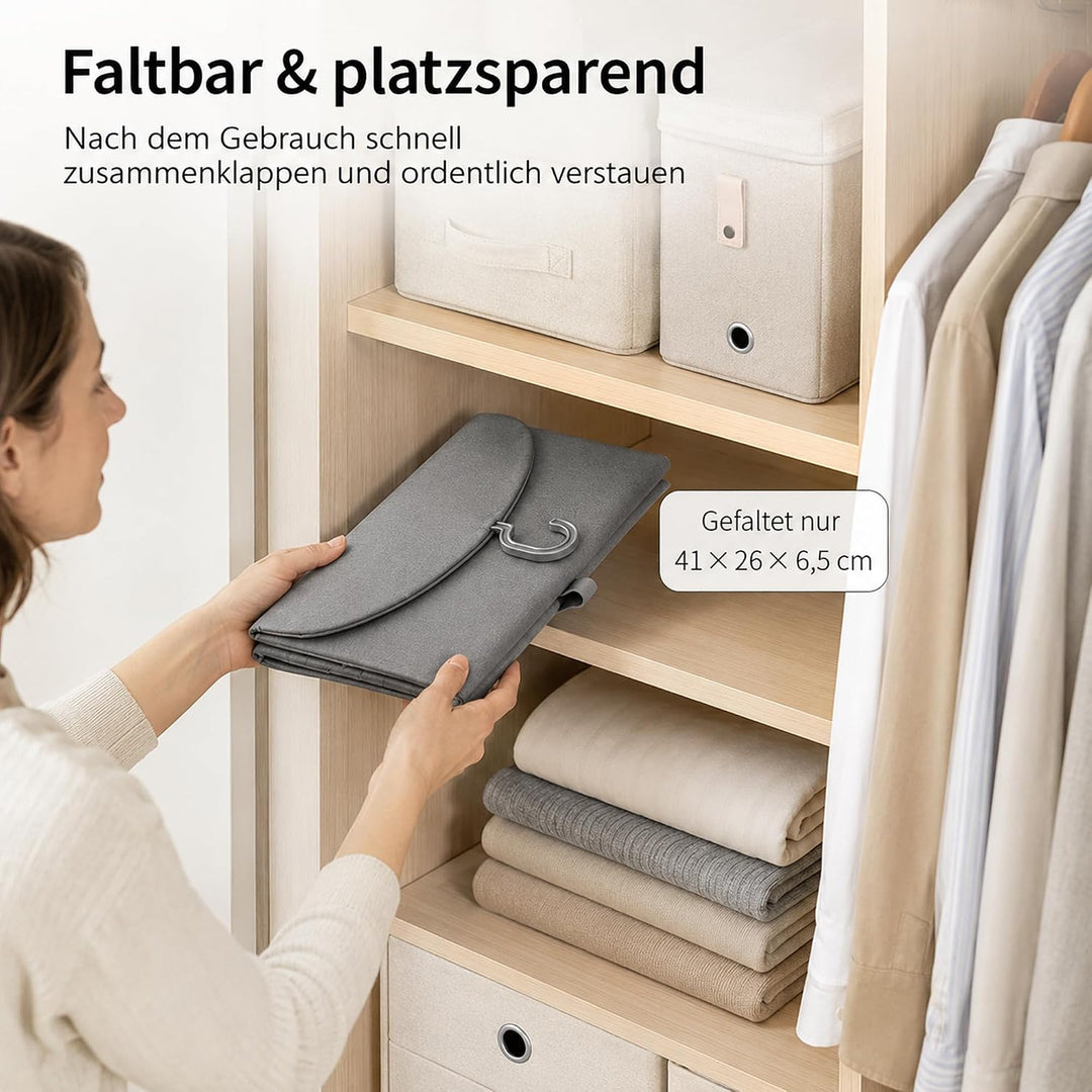 Faltbares Dampfbrett für Steamer und Dampfglätter, Hitzebeständiges Hänge-Bügelbrett für Kleidung, 3