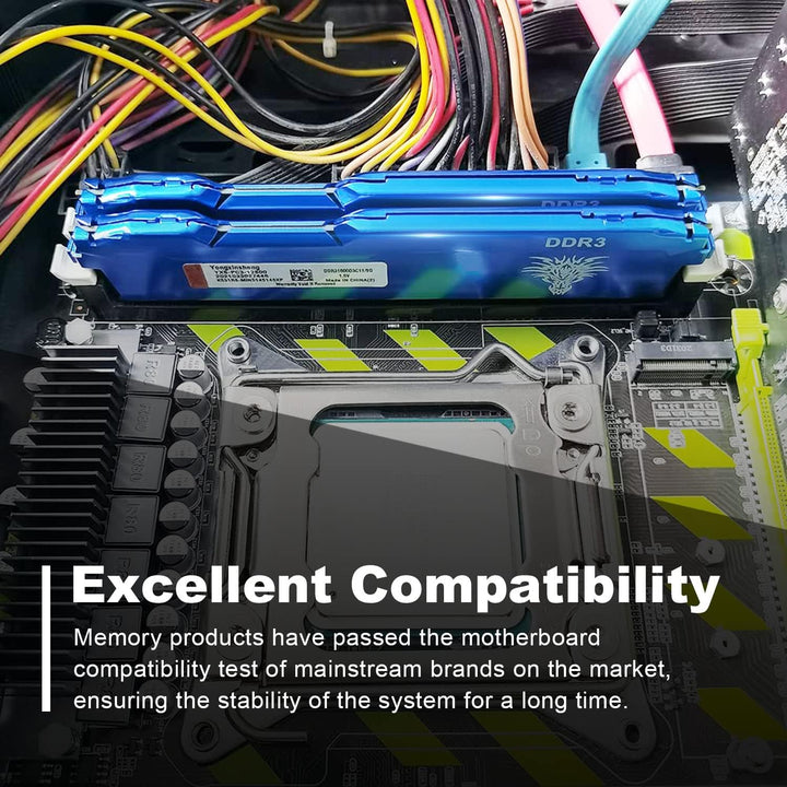 DDR3 32GB Kit (8GBx4) Desktop RAM 1866MHz PC3-14900 UDIMM Non-ECC Unbuffered 1.5V 2Rx8 Dual Rank 240