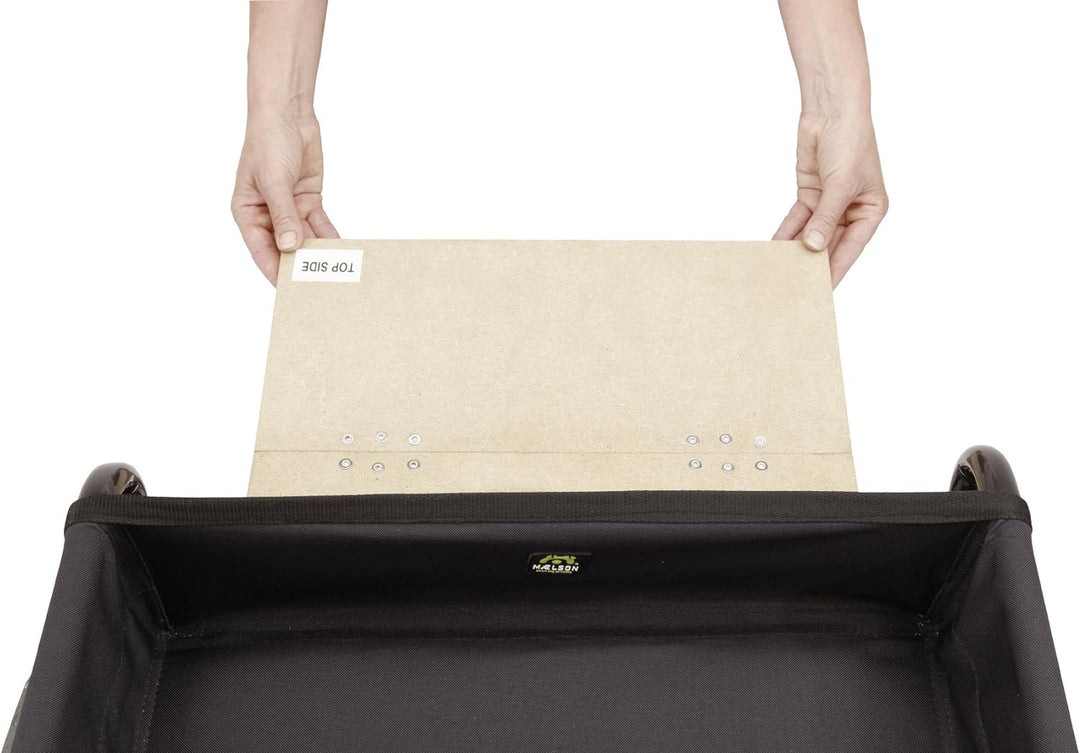 Maelson Soft Bed - faltbares Hundebett / Hundeliege, SB 7186 beige L - 86 x 86 x 34cm, beige L - 86