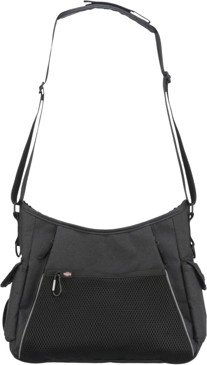 TRIXIE Gassi- und Leckerli-Tasche, 34 × 29 × 9 cm, anthrazit
