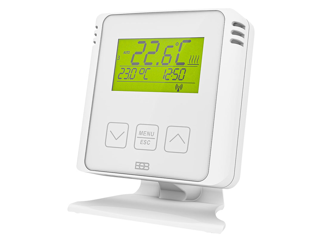 EOB Raumthermostat 6730, digital, BT730, weiss