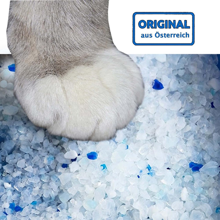 Star Cat Silikat Hygiene Katzenstreu vom PowerCat Hersteller 12x 5L (60L) mit Magic Power Clean Crys
