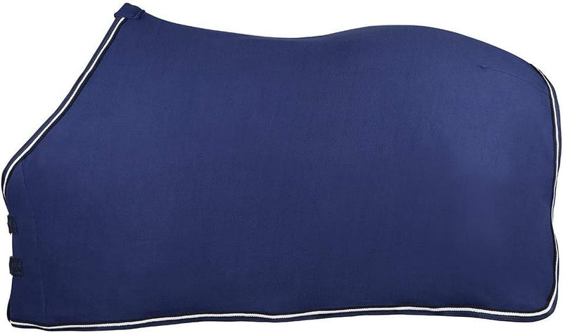 PFIFF 101496 Pferde Polarfleece Decke Pauline, Fleecedecke Pferdedecke, Blau 165 Blau 165 cm, Blau 1