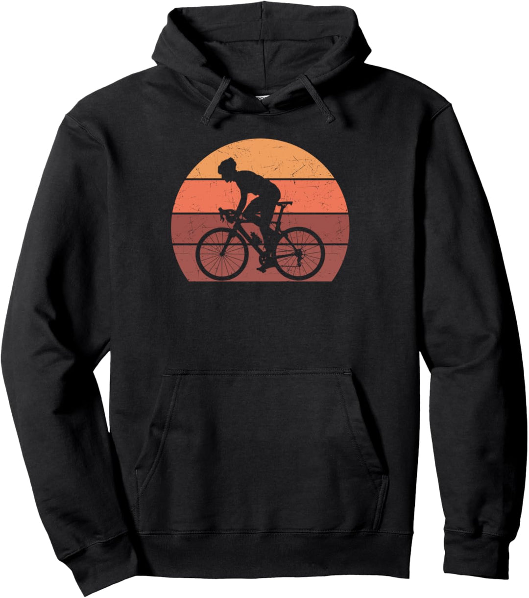 Fahrrad Biker Vintage Style Retro Fahrrad Radsport Geschenk Pullover Hoodie