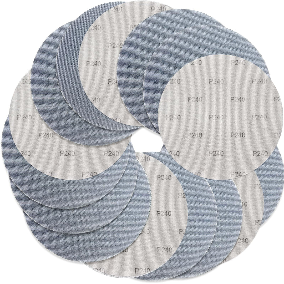 schleifgitter 225mm klett, 15 Stück Schleifscheiben 225mm 240 Körnung Schleifscheiben für Deckenschl