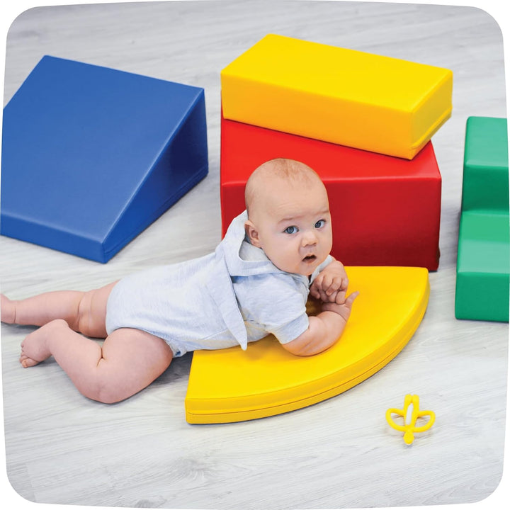 IGLU SOFT PLAY Corner Climber 5 pcs Softbausteine Riesenbausteine Schaumstoffbausteine Grossbaustein