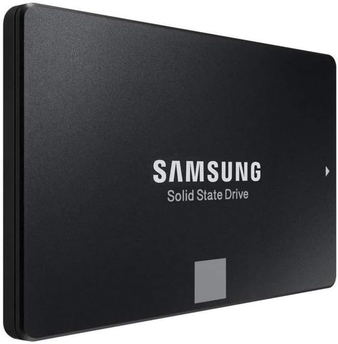 Samsung MZ-76E2T0B/EU 860 EVO 2 TB SATA 2,5" Interne SSD, Festkörper-Laufwerk, Schwarz 2000 GB, 2000